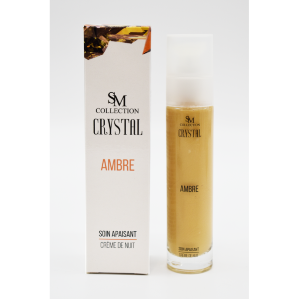 Crème de nuit à la poudre d'ambre 50 ml