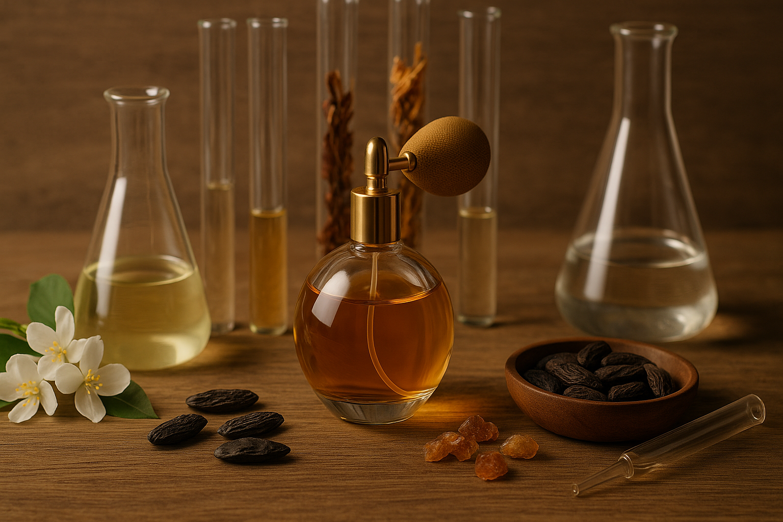 Comment sont créés les parfums.